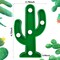 12 Pieces Western Party Decor Cactus Light Centerpieces Mexican Fiesta Party Decorations Night LED Tabletop Lamp Cactus Cute Mini Light for Bedroom Garden Home Cinco De Mayo Gift
